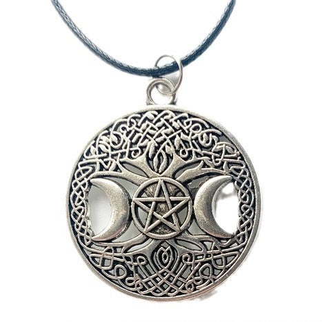 Collar Árbol de la Vida con Pentagrama Zen – Equilibrio, Luz y Protección Interior