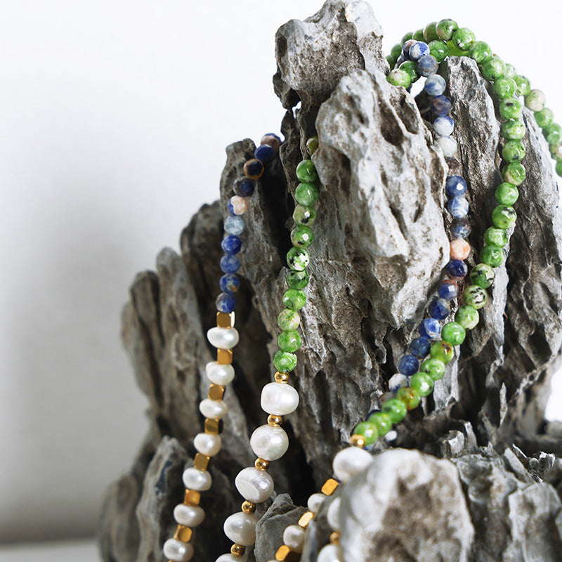 Collar Armonía Vital: Aventurina y Perlas para una Energía Renovada