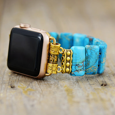 Correa de Piedra Emperador: Equilibrio y Estilo para tu Apple Watch