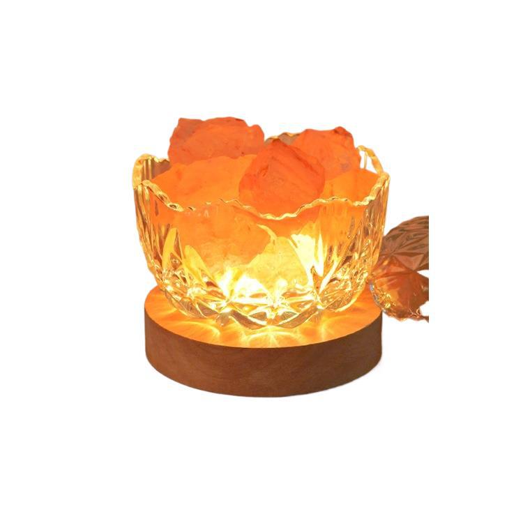 Lámpara de Sal con Aromaterapia – Luz de Serenidad y Energía Positiva