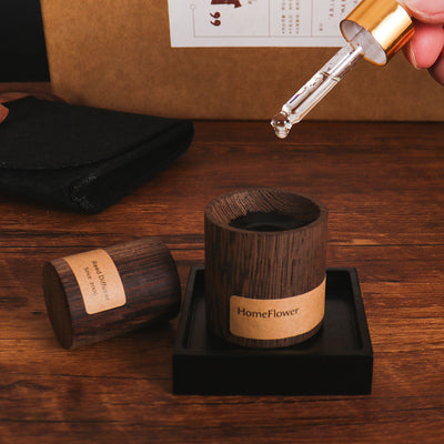 Difusor de Madera Maciza – Armonía y Fragancia Natural