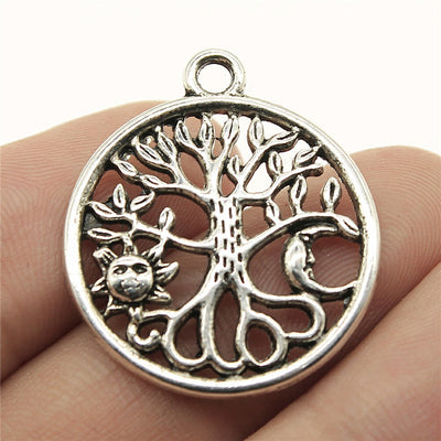 Colgante Sol, Luna y Árbol de la Vida Zen – Armonía, Luz y Energía Universal