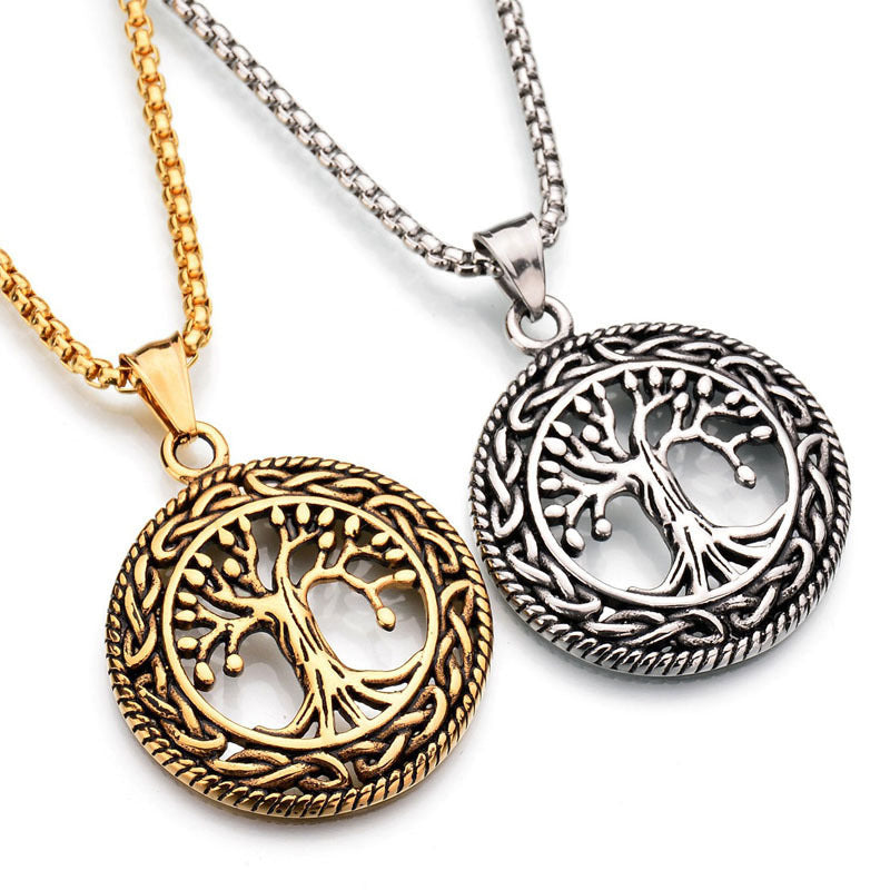 Collar Árbol de la Vida Zen Vikingo – Fuerza, Energía y Protección Espiritual