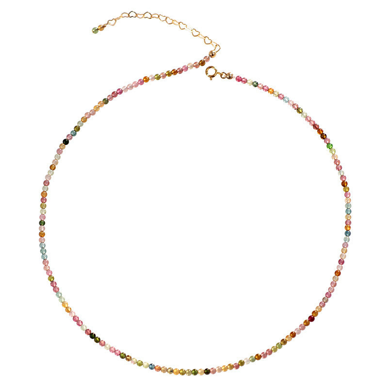 Elegancia y protección: Collar de turmalina natural para tu energía