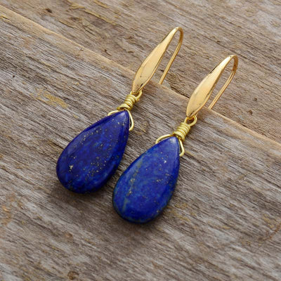 Pendientes de Lapislázuli: Elegancia y Claridad Mental en Cada Detalle
