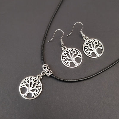 Set Árbol de la Vida Zen Vintage – Suerte, Armonía y Energía Positiva