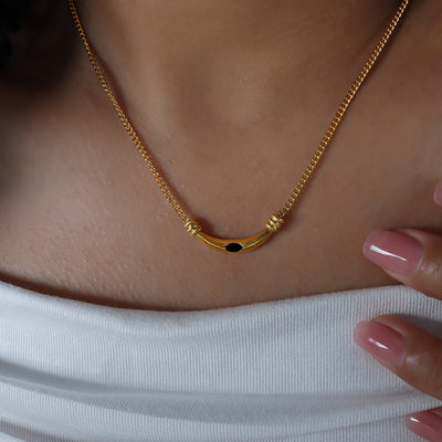 Collar de Minerales: Armonía y Fuerza con Ágata, Ojo de Tigre y Lapislázuli