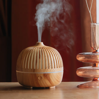 Difusor de Aromaterapia de Madera – Bienestar y Energía Positiva