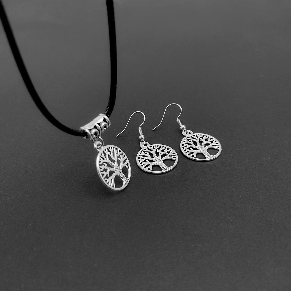 Set Árbol de la Vida Zen Vintage – Suerte, Armonía y Energía Positiva