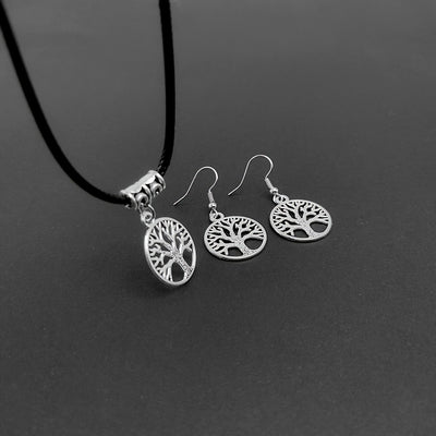 Set Árbol de la Vida Zen Vintage – Suerte, Armonía y Energía Positiva