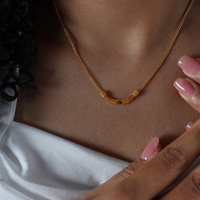Collar de Minerales: Armonía y Fuerza con Ágata, Ojo de Tigre y Lapislázuli