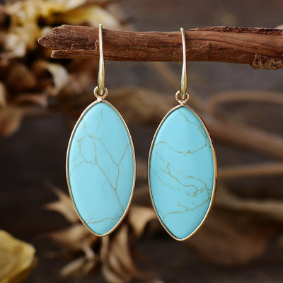 Brilla con Equilibrio y Protección: Pendientes de Cuarzo Rosa, Ónix y Turquesa