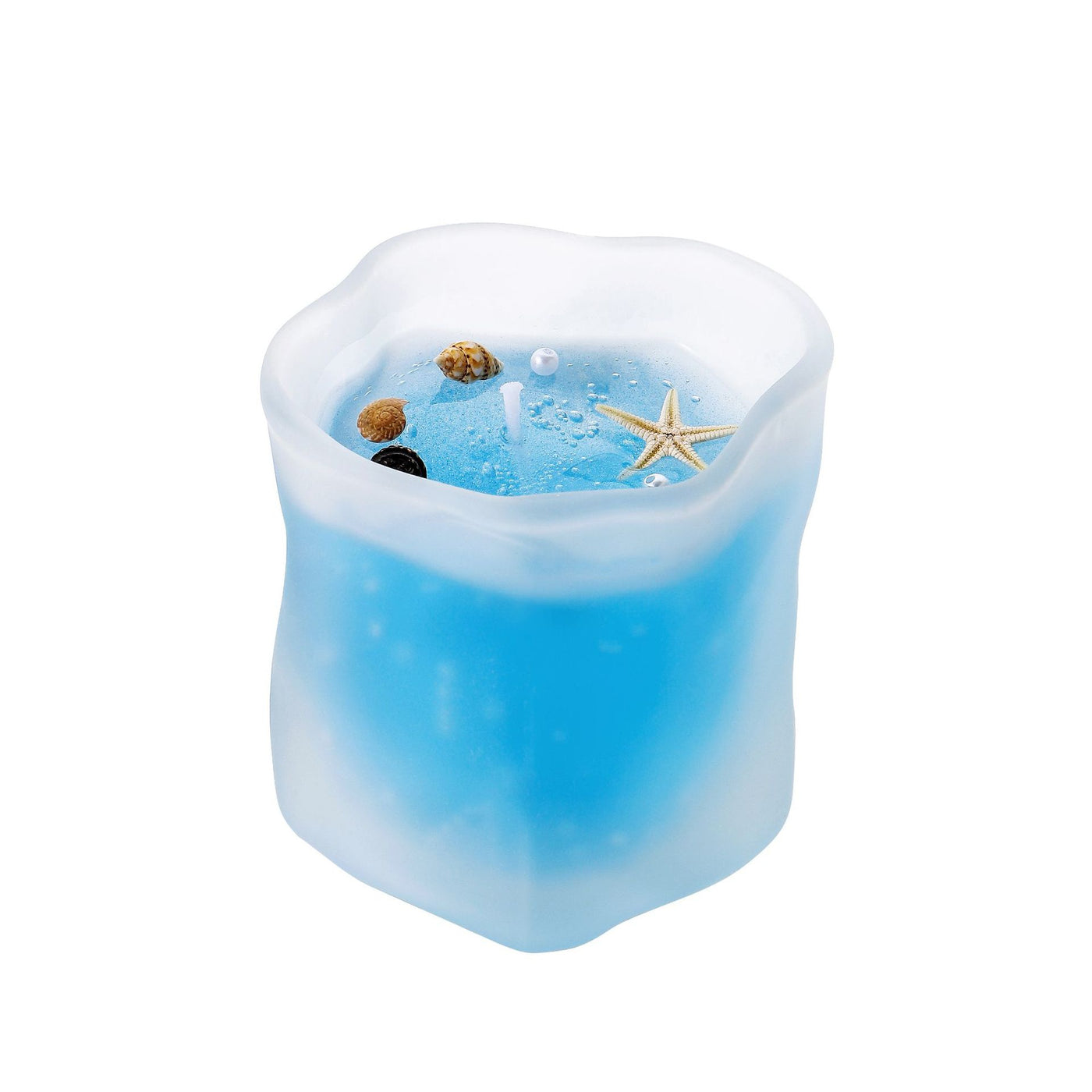 Velas Perfumadas con Conchas Marinas – Fragancia y Armonía del Mar