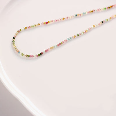Elegancia y protección: Collar de turmalina natural para tu energía