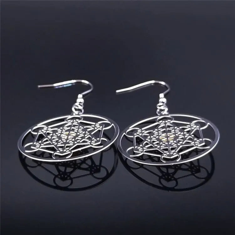 Pendientes de Bohemia Metatron