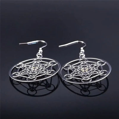 Pendientes de Bohemia Metatron