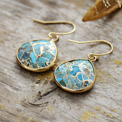 Pendientes de piedra natural: Energía bohemia y elegancia en cada detalle