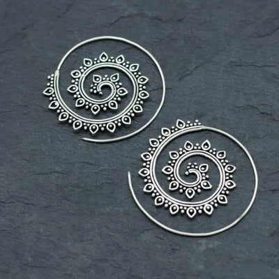 Pendientes en espiral