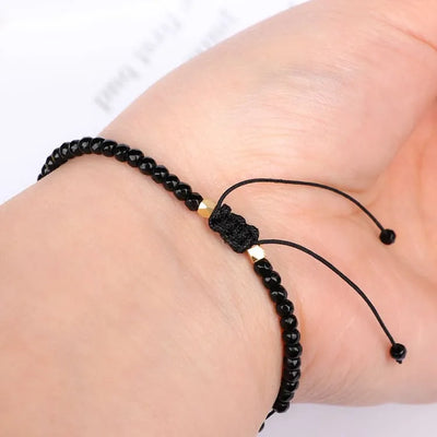 Pulsera 7 Chakras pequeñas perlas multicolores