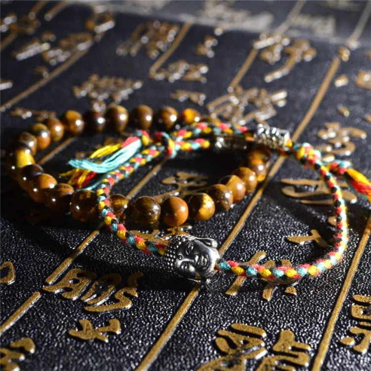 Pulsera budista de la suerte 2 piezas