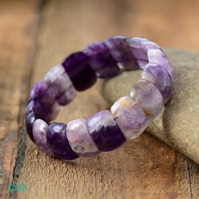 Pulsera de amatista en flor