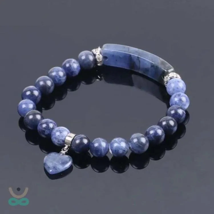 Pulsera de amor en sodalita