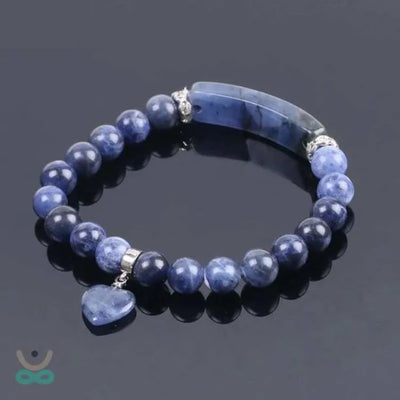 Pulsera de amor en sodalita