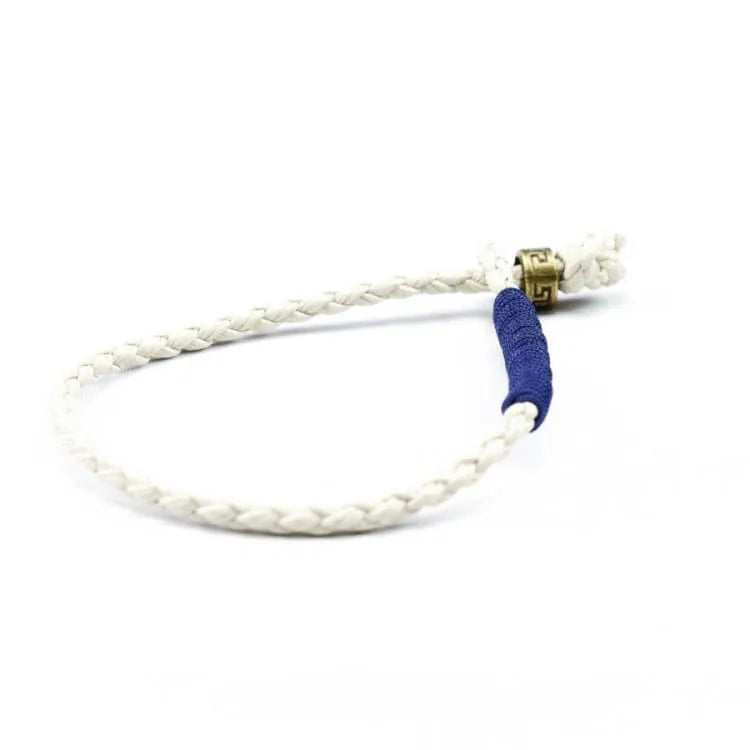 Pulsera de amuleto de la suerte tejida a mano "kabbalah" tibetana