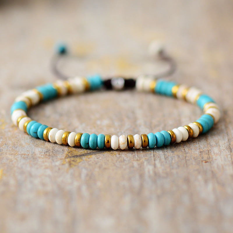 Pulsera de cuentas turquesa – Equilibra tu energía con estilo único