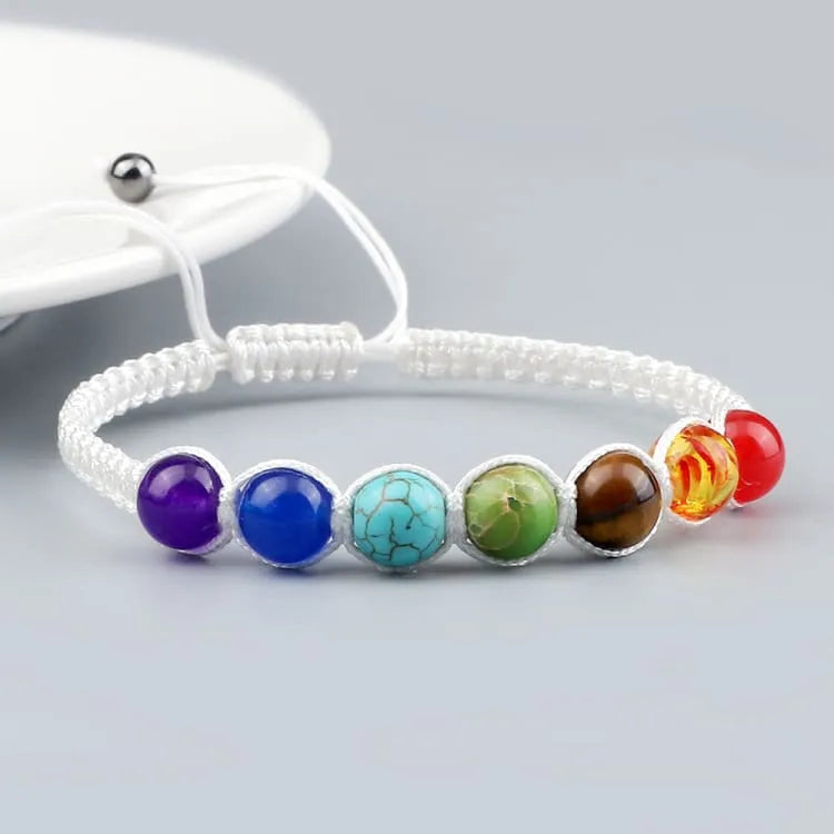 Pulsera de piedra natural 7 Chakras