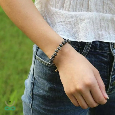 Pulsera "energía"en labradorita