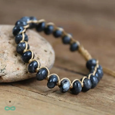 Pulsera "energía"en labradorita