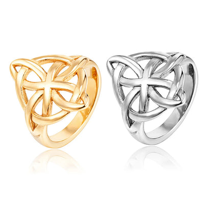 Anillo Geométrico de Acero Inoxidable con Medición de Energía Personal