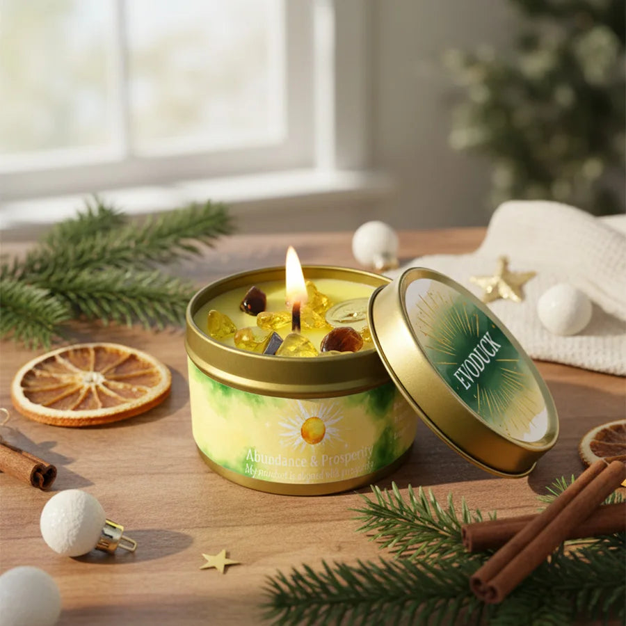 Vela Aromática Zen – Armonía, Relajación y Energía Positiva