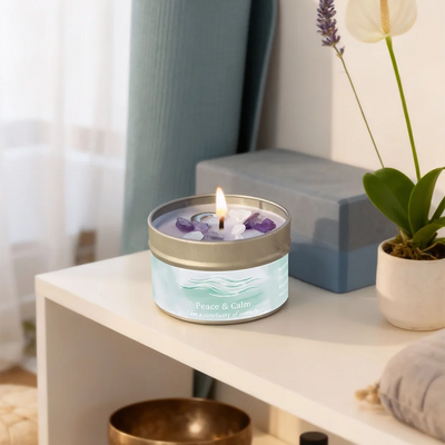 Vela Aromática Zen – Armonía, Relajación y Energía Positiva