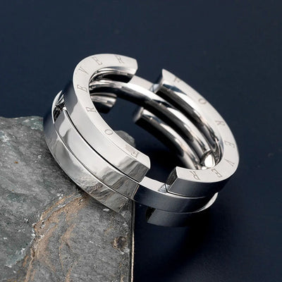 Anillo Zen León de Acero Inoxidable – Fuerza, Protección y Confianza Interior