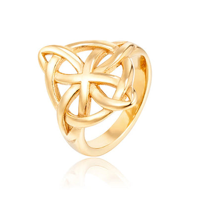 Anillo Geométrico de Acero Inoxidable con Medición de Energía Personal