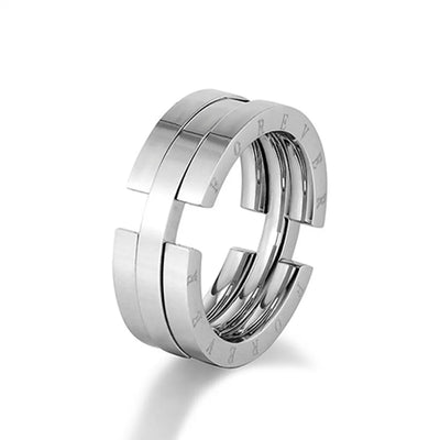Anillo Zen León de Acero Inoxidable – Fuerza, Protección y Confianza Interior