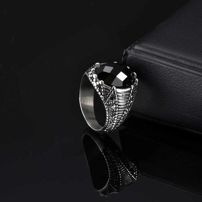 Anillo Geométrico de Cristal: El Símbolo de la Claridad Mental para Él