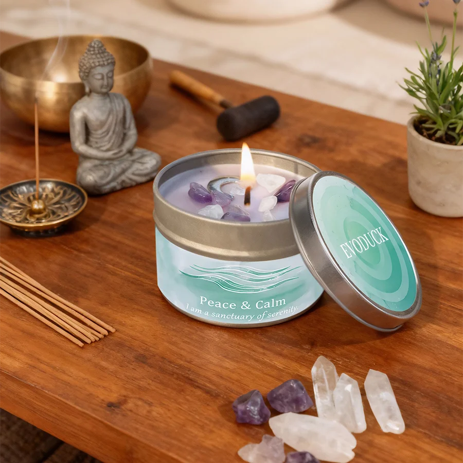 Vela Aromática Zen – Armonía, Relajación y Energía Positiva
