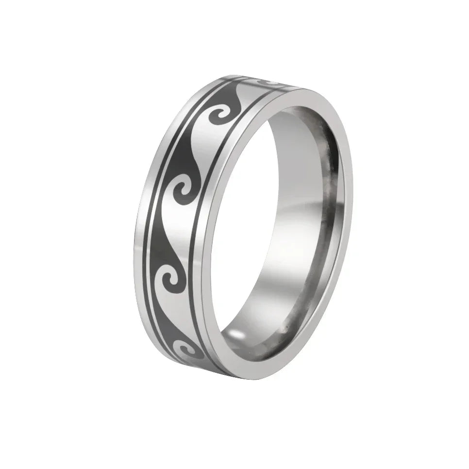Anillo Zen Océano Infinito – Calma, Energía y Renovación Interior