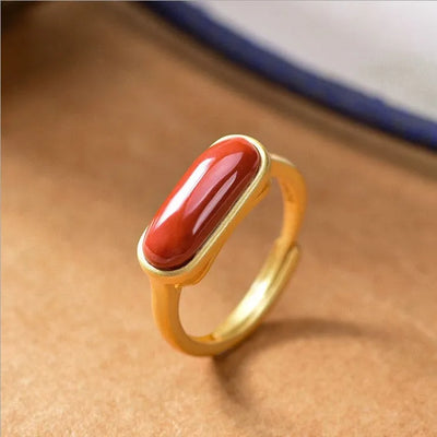 Anillo de jade vintage