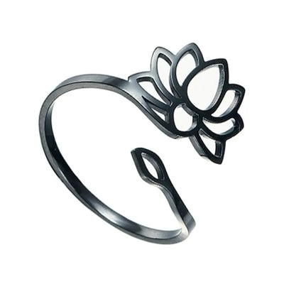 Anillo Ajustable Flor de Loto