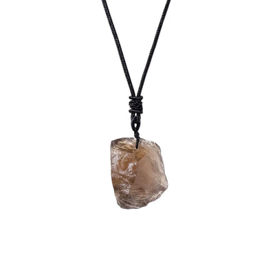 Collar de Cuarzo Ahumado Natural - Protección y Equilibrio Energético