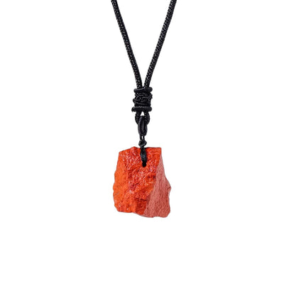 Collar de Jaspe Rojo Natural - Energía, Protección y Vitalidad