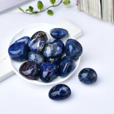 Sodalita Azul Natural para Equilibrio Interior (100g)