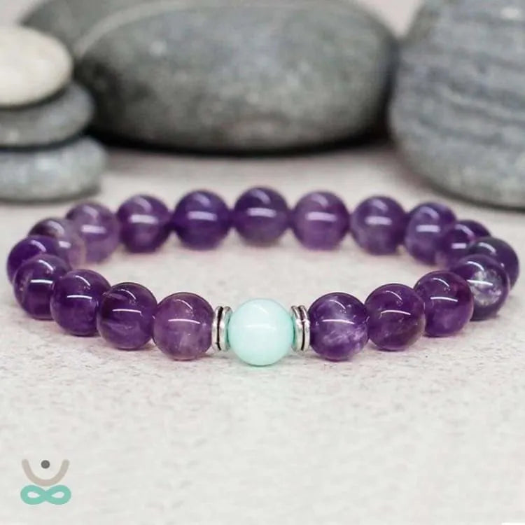 Pulsera de pureza de la amatista