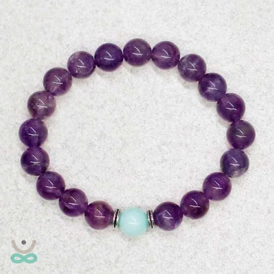 Pulsera de pureza de la amatista