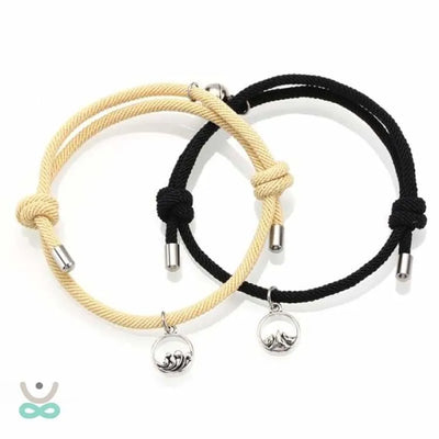 Pulsera dúo "Más allá de las montañas y los océanos"