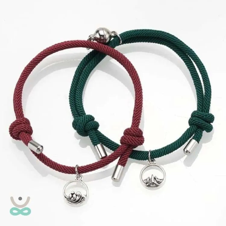Pulsera dúo "Más allá de las montañas y los océanos"